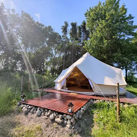 Luxury tent Under Canvas Bornholm