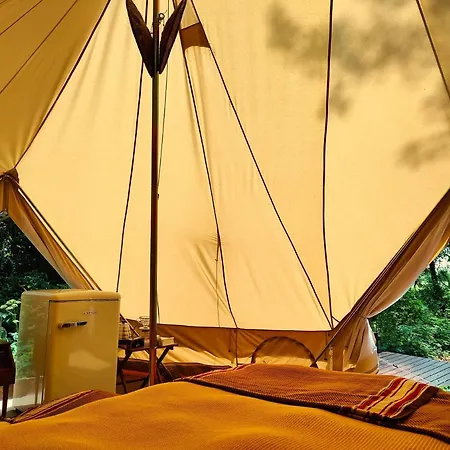 Under Canvas Bornholm Luxury tent Ostermarie